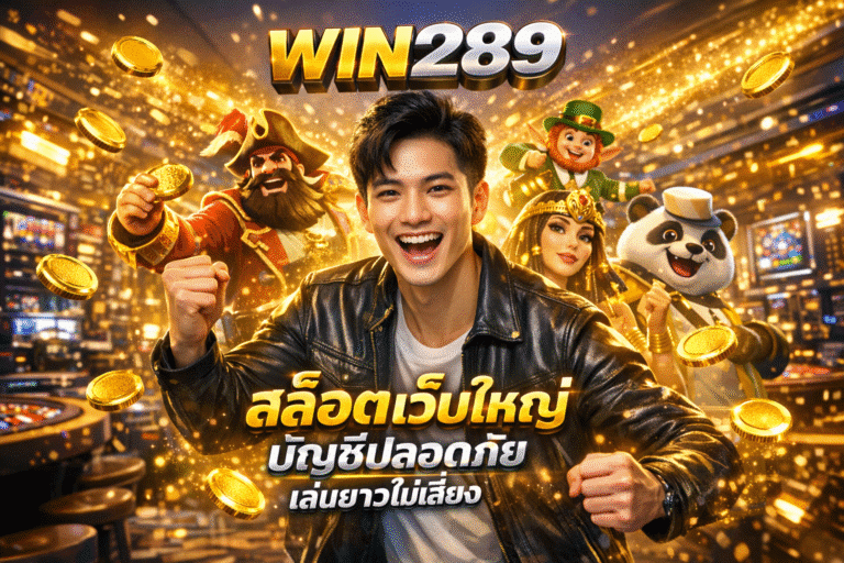 WIN289 สล็อตเว็บใหญ่ บัญชีปลอดภัย เล่นยาวไม่เสี่ยง