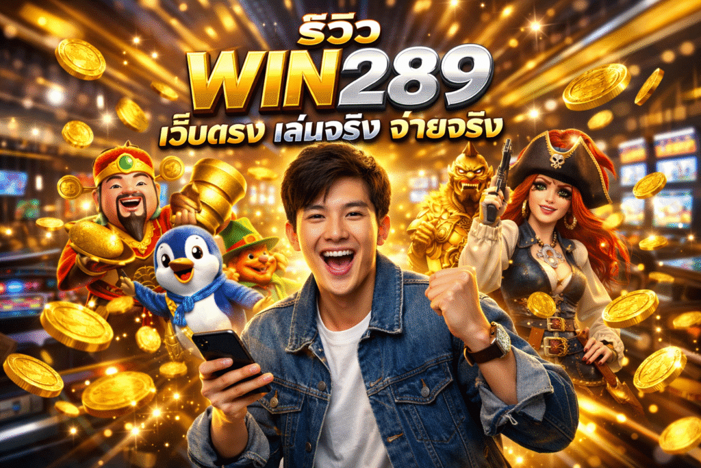 รีวิว WIN289 เว็บตรง เล่นจริง จ่ายจริง